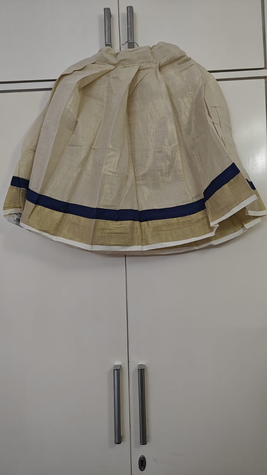 Black Pattu Pavadai Set, black - view 4