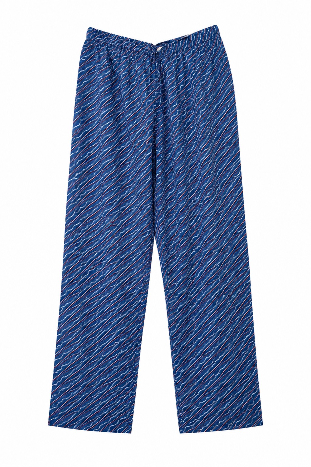 Blue Floral Print Kurta Set - view 2