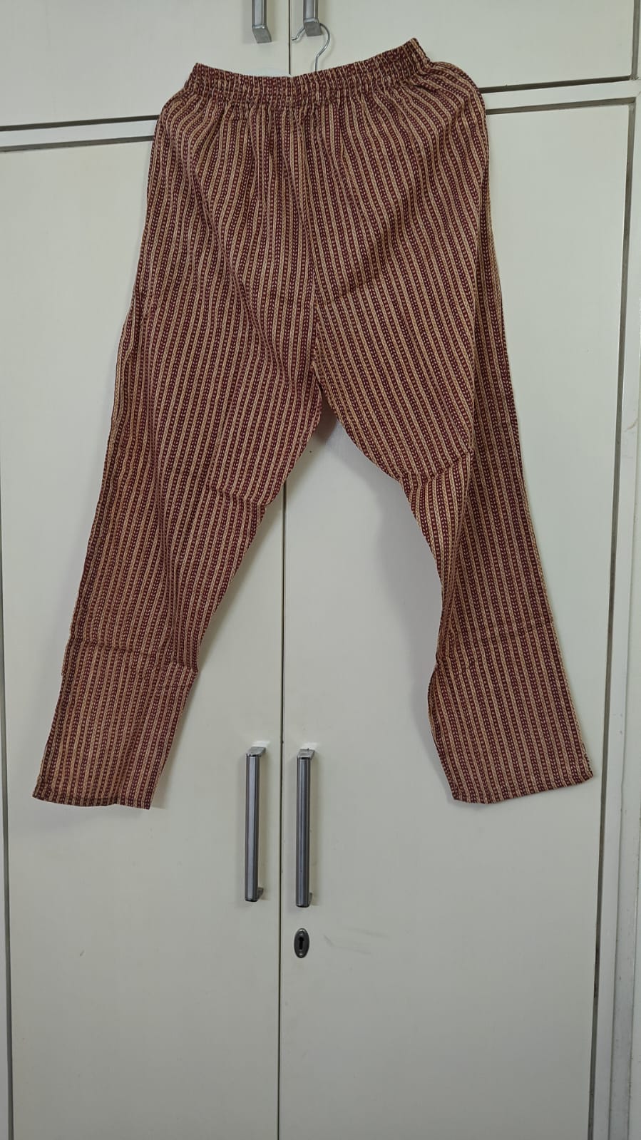 Brown Floral Print Kurta with Zari Yoke, brown - view 2