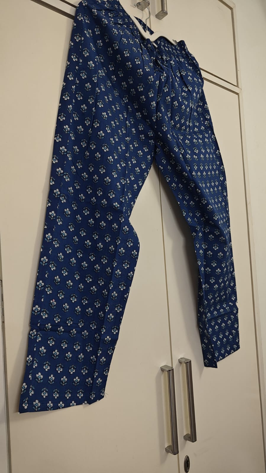 Indigo Jaal Print Kurta Set, blue - view 2