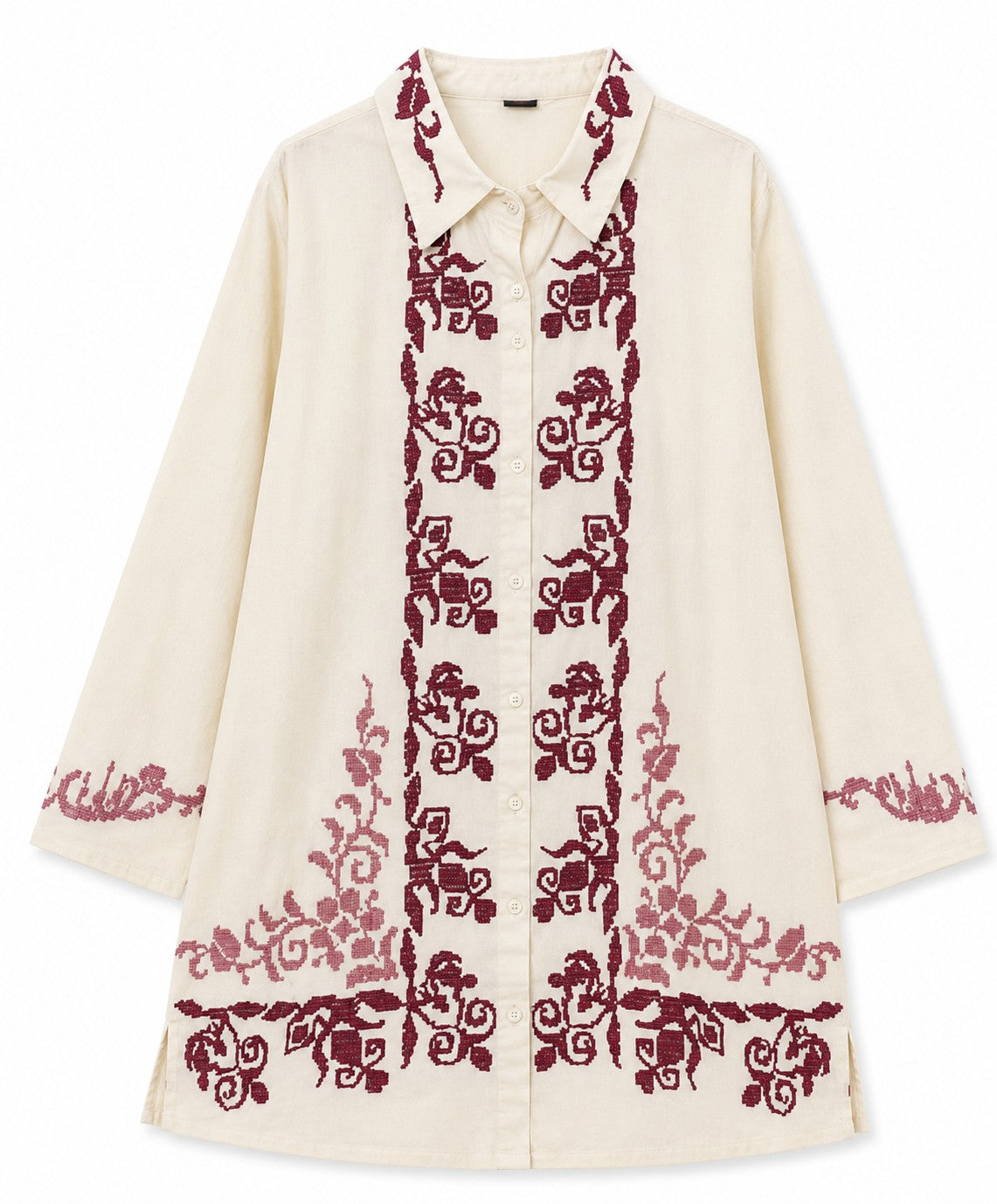 Ivory & Rani Embroidered Kurta Set - view 2