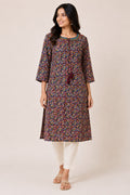 Multicolour Micro-Floral Kurta
