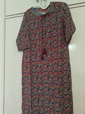 Multicolour Micro-Floral Kurta, multicolour