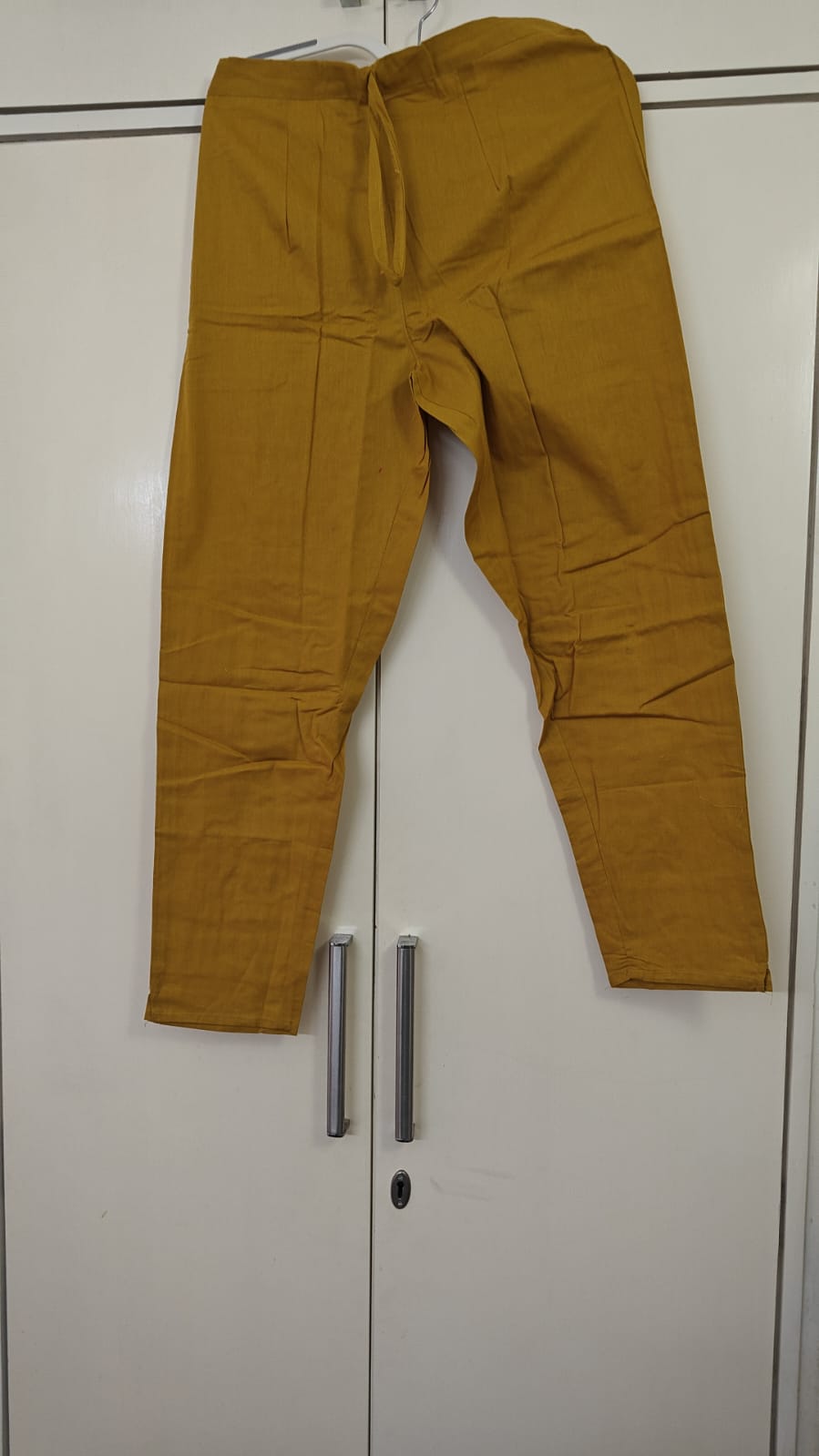 Mustard Tonal Embroidered Kurta, mustard - view 2