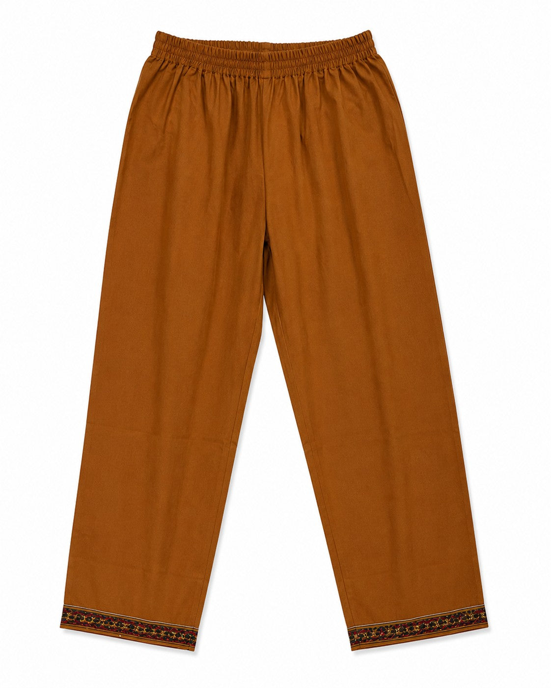 Ochre Paisley Print Kurta Set - view 3