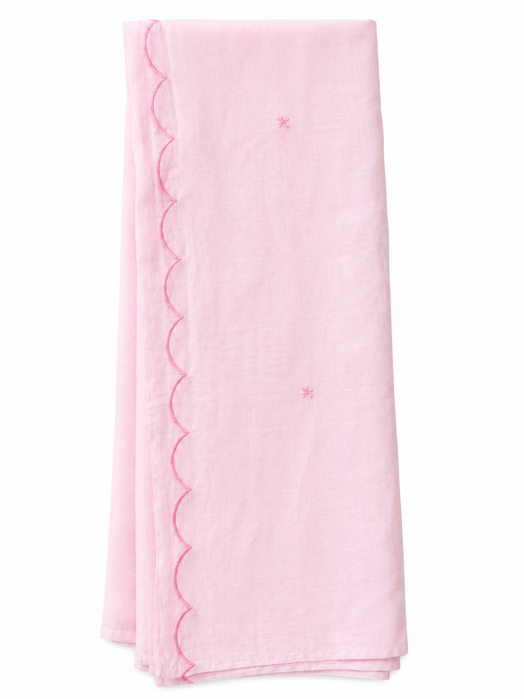 Peach Floral Embroidered Kurta Set - view 3