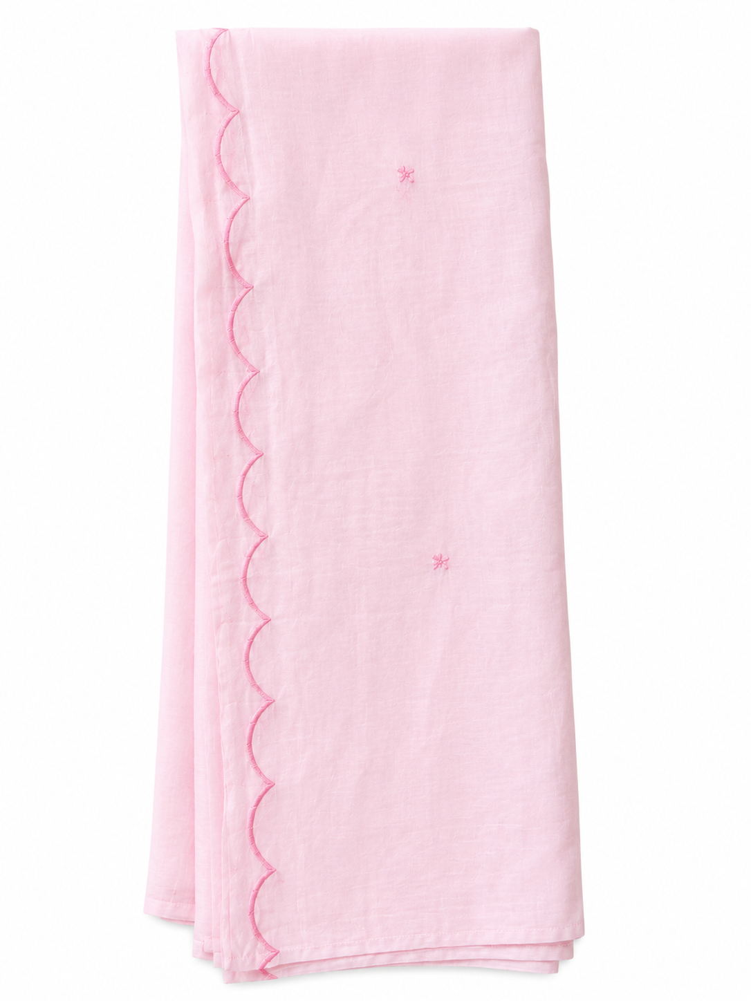 Peach Floral Embroidered Kurta Set - view 3