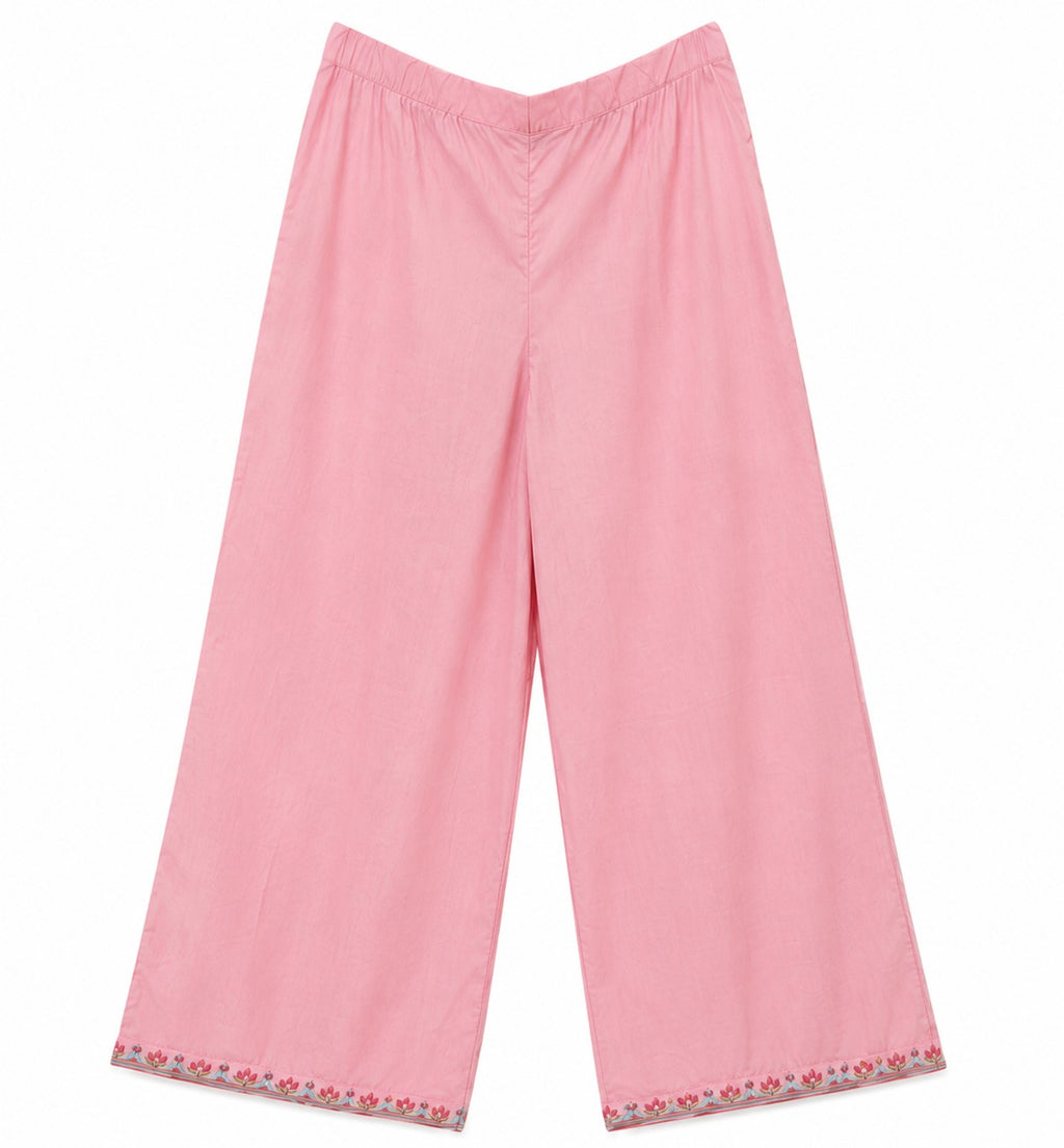 Pink Embroidered Kurta Set