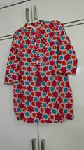 Red Multicolour Print Top, pink